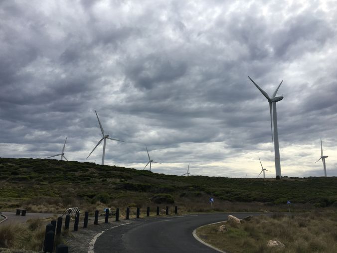 rs wind turbine leaving